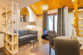 Chamour - A duplex apartment with Mont-Blanc view